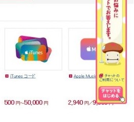 iTunes ギフトコード 500円 STORE
